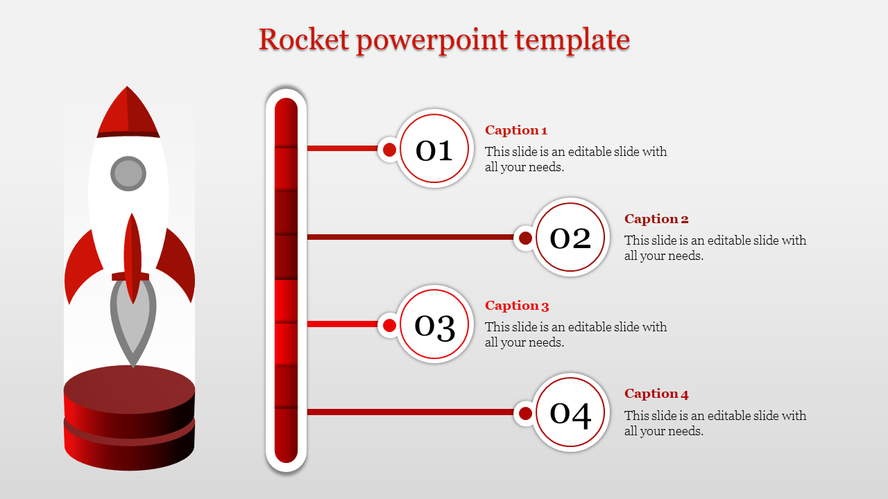 rocket powerpoint template-rocket powerpoint template-Red